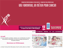 Tablet Screenshot of cfbfc.fr